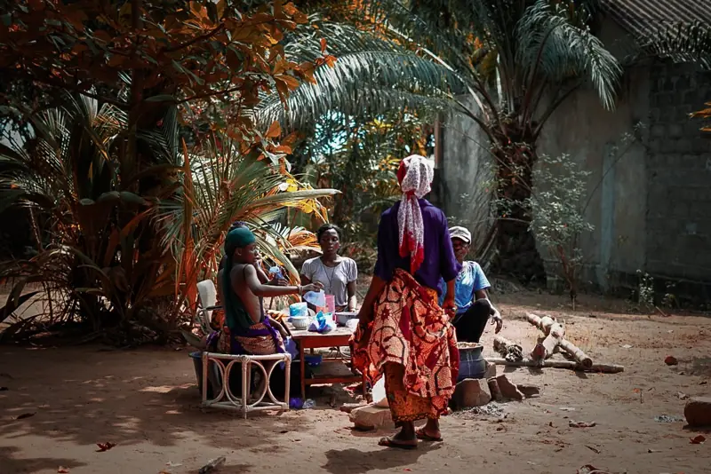 Cooking, in colour, Togo